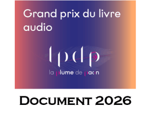 Grand prix du Livre audio "La plume de Paon" 2026