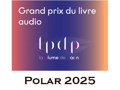 Prix du livre audio 2025 de La Plume de Paon catégorie Polar